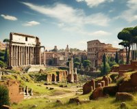 Udforsk det Romerske Forum & Palatinerhøjen i Rom